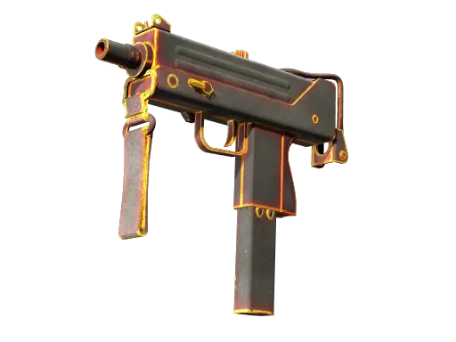 MAC-10 | Heat (Battle-Scarred)
