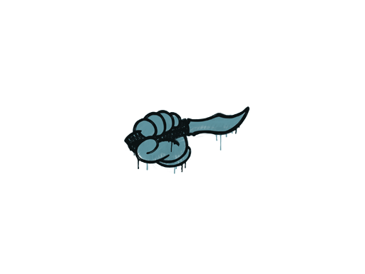 Sealed Graffiti | Backstab (Wire Blue)