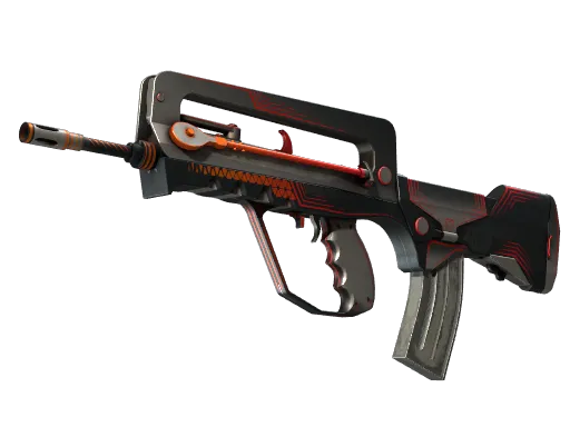 StatTrak™ FAMAS | Valence (Well-Worn)