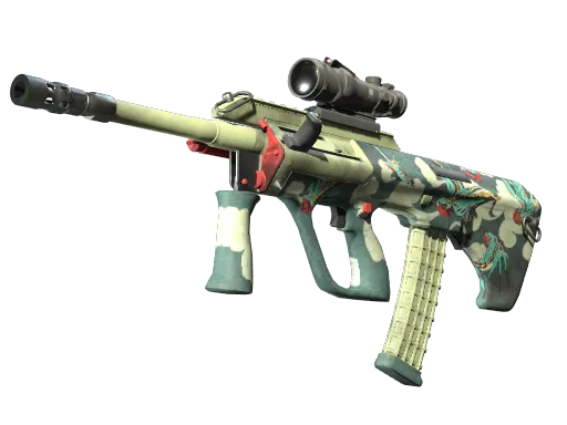 StatTrak™ AUG | Fleet Flock (Minimal Wear)