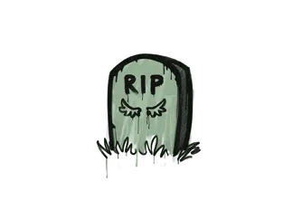Sealed Graffiti | Tombstone (Cash Green)