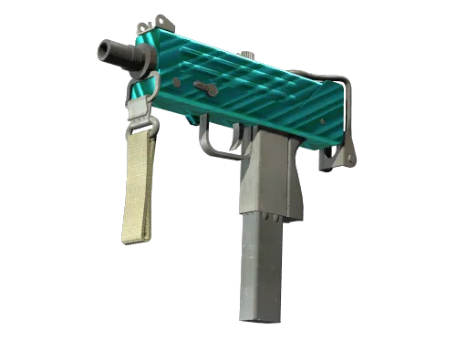 MAC-10 | Malachite (Minimal Wear)