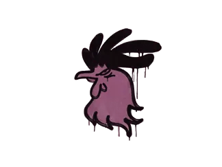 Sealed Graffiti | Cocky (Princess Pink)