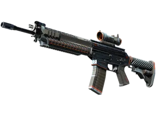 StatTrak™ SG 553 | Phantom (Well-Worn)