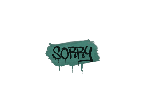 Sealed Graffiti | Sorry (Frog Green)