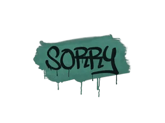 Sealed Graffiti | Sorry (Frog Green)