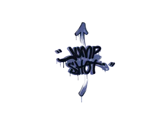 Sealed Graffiti | Jump Shot (SWAT Blue)