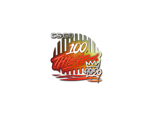 Sticker | 100 Thieves | 2020 RMR