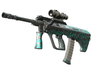 StatTrak™ AUG | Ricochet (Well-Worn)