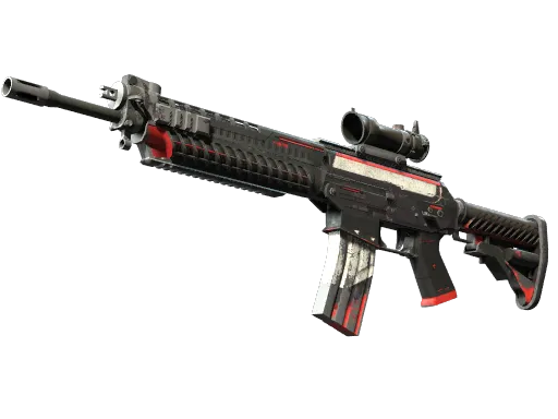 StatTrak™ SG 553 | Cyrex (Battle-Scarred)