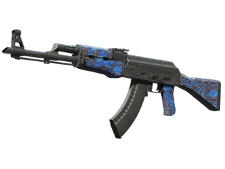 StatTrak™ AK-47 | Blue Laminate (Minimal Wear)