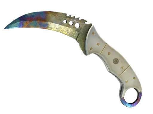 ★ StatTrak™ Talon Knife | Case Hardened (Battle-Scarred)