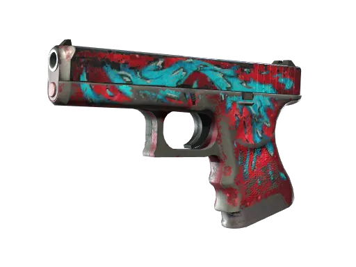 StatTrak™ Glock-18 | Water Elemental (Battle-Scarred)