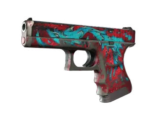 StatTrak™ Glock-18 | Water Elemental (Battle-Scarred)