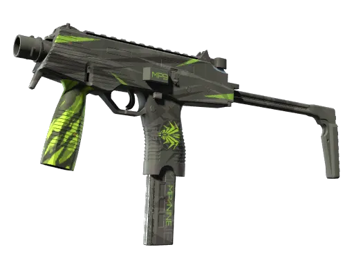 MP9 | Deadly Poison (Minimal Wear)