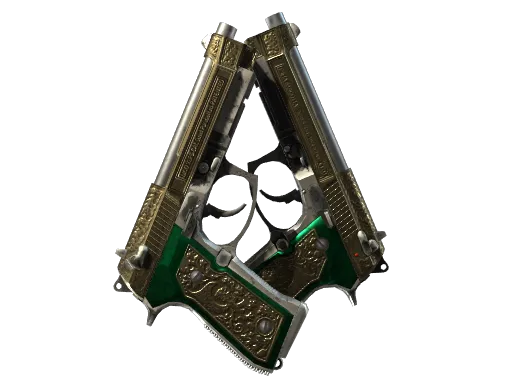 Dual Berettas | Royal Consorts (Battle-Scarred)