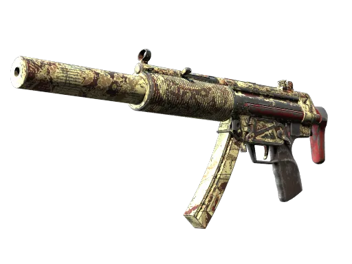 MP5-SD | Autumn Twilly (Battle-Scarred)