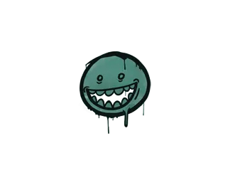 Sealed Graffiti | Mr. Teeth (Frog Green)