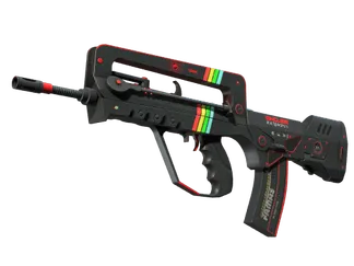 StatTrak™ FAMAS | ZX Spectron (Well-Worn)
