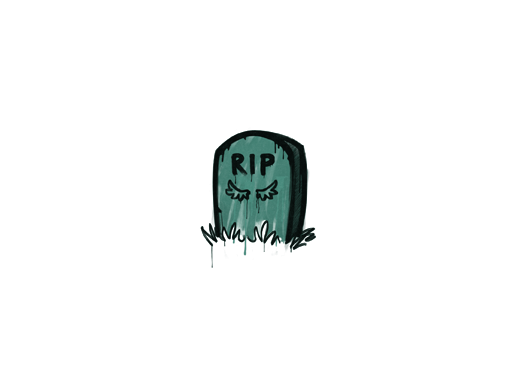 Sealed Graffiti | Tombstone (Frog Green)