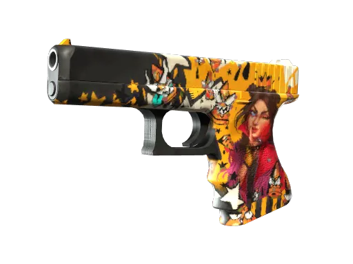 Glock-18 | Bullet Queen (Minimal Wear)