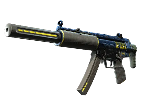 StatTrak™ MP5-SD | Agent (Well-Worn)