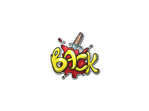 Sticker | Backstab
