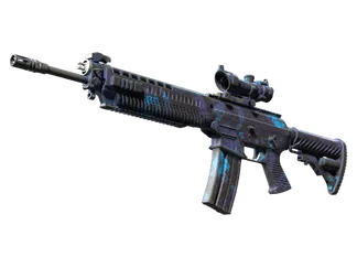 StatTrak™ SG 553 | Aloha (Field-Tested)