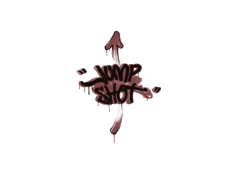 Sealed Graffiti | Jump Shot (Brick Red)