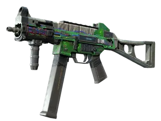 StatTrak™ UMP-45 | Plastique (Battle-Scarred)