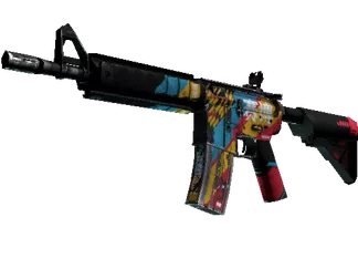 StatTrak™ M4A4 | Cyber Security (Battle-Scarred)