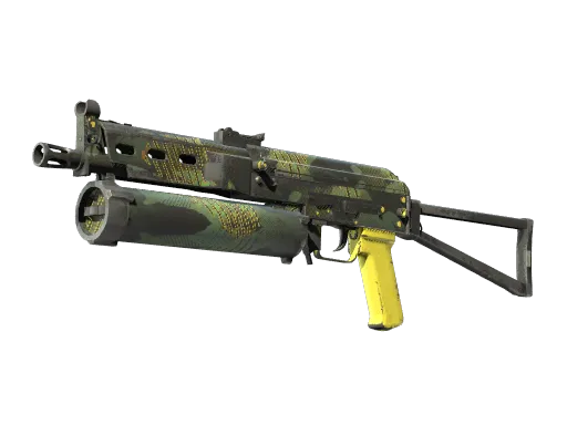 StatTrak™ PP-Bizon | Jungle Slipstream (Well-Worn)